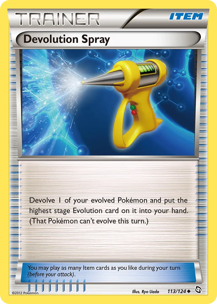 2012 Dragons Exalted Devolution Spray Uncommon #113/124 Uncommon card image