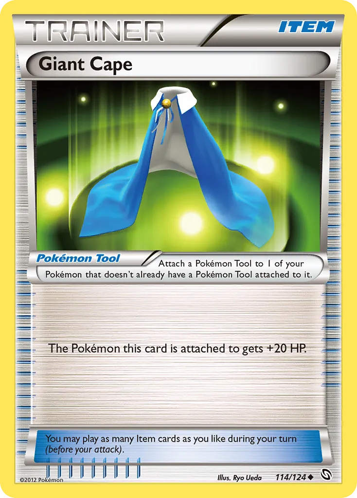 2012 Dragons Exalted Giant Cape #114/124 Uncommon card image