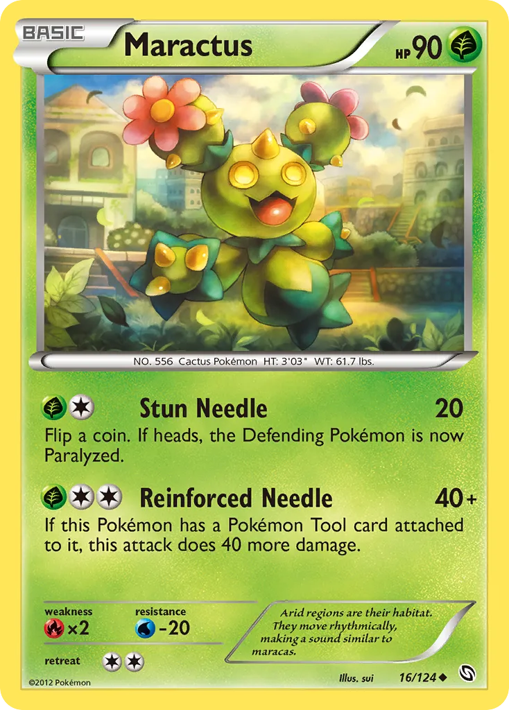 2012 Dragons Exalted Maractus Uncommon #016/124 Uncommon card image