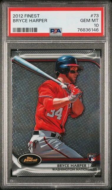 2012 Finest Bryce Harper #73 card image