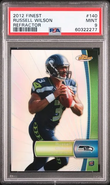 2012 Finest Russell Wilson Refractor #140 card image