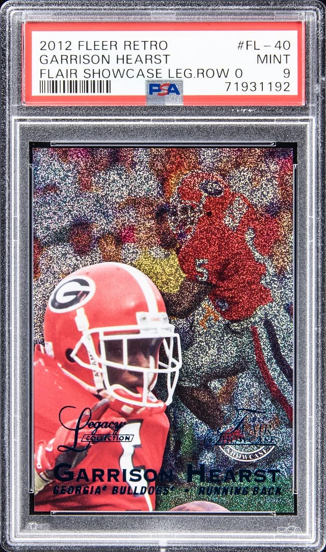 2012 Fleer Retro Garrison Hearst Flair Showcase Legacy Row 0 #FL-40 card image