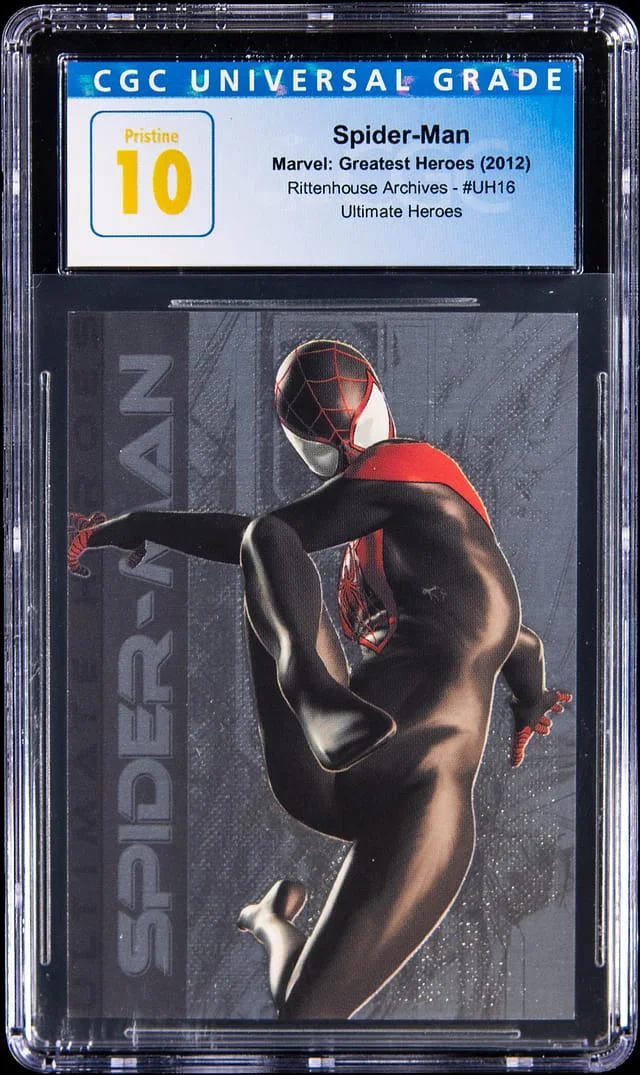 2012 Marvel: Greatest Heroes Ultimate Heroes Spider-Man - Miles Morales #UH16 card image