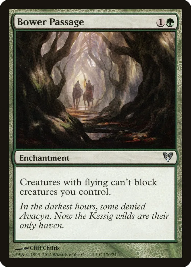 2012 Avacyn Restored Bower Passage uncommon #170 uncommon card image
