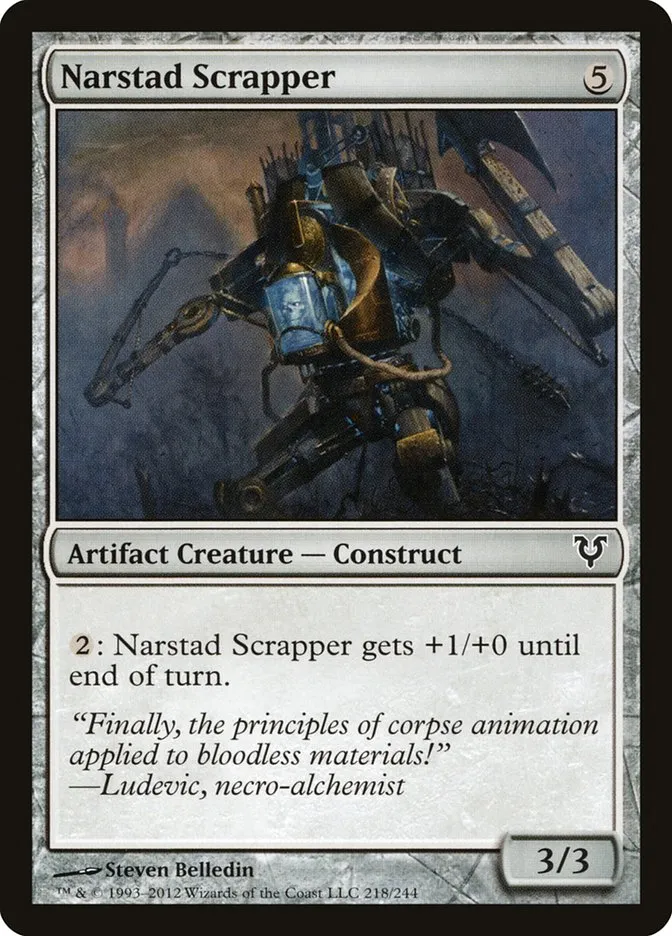 2012 Avacyn Restored Narstad Scrapper common #218 common card image