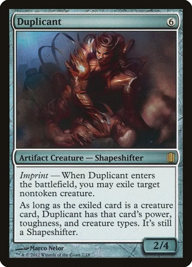 2012 Commander's Arsenal Duplicant rare #7 rare card image