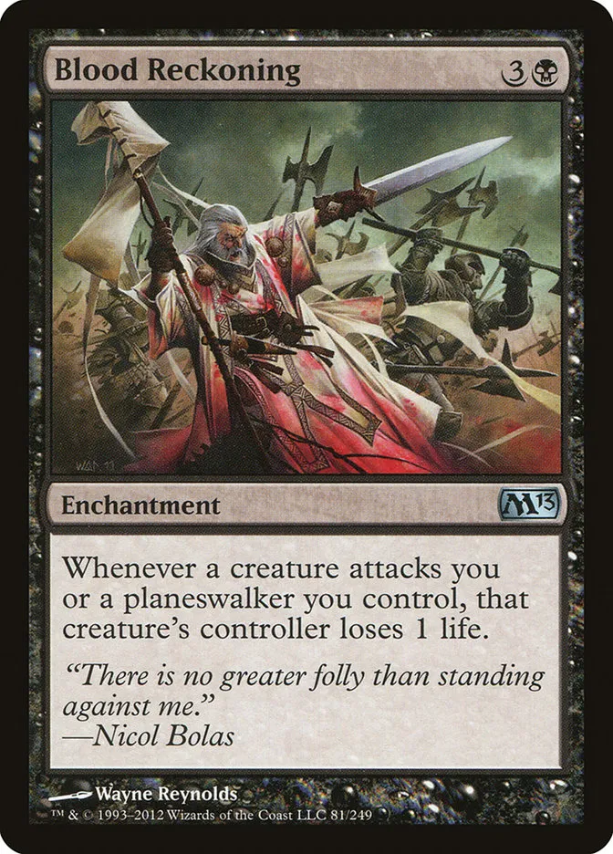 2012 Magic 2013 Blood Reckoning uncommon #81 uncommon card image