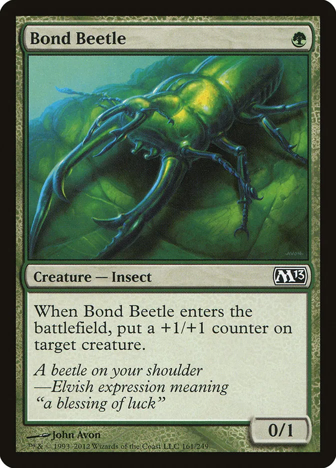 2012 Magic 2013 Bond Beetle common #161 common card image