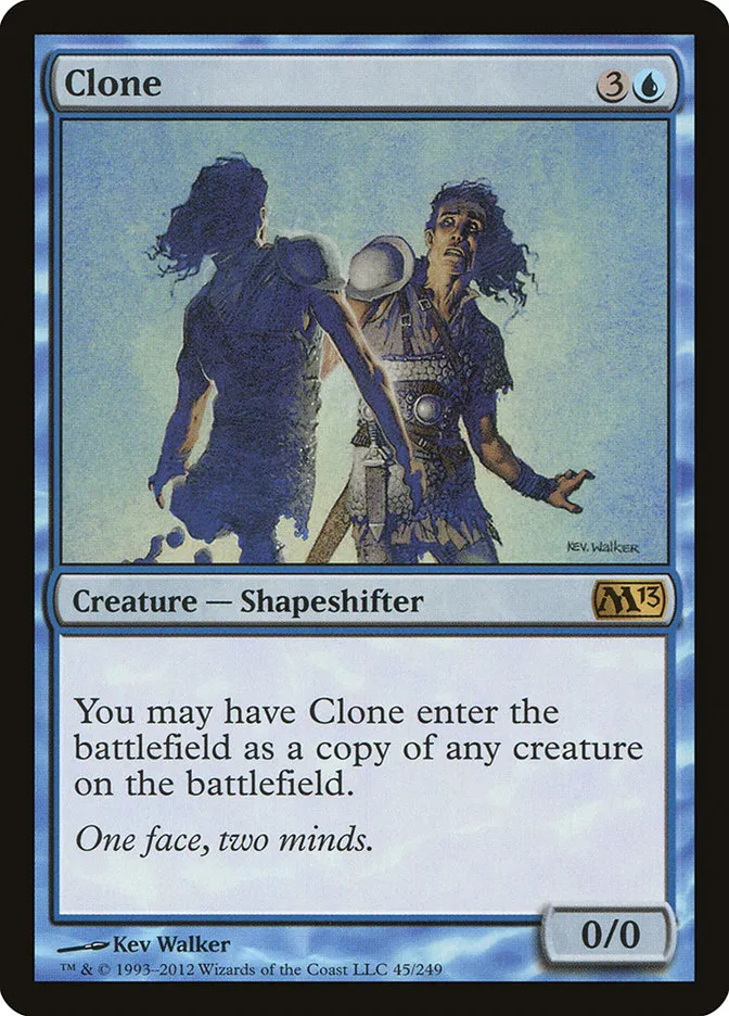 2012 Magic 2013 Clone rare #45 rare card image
