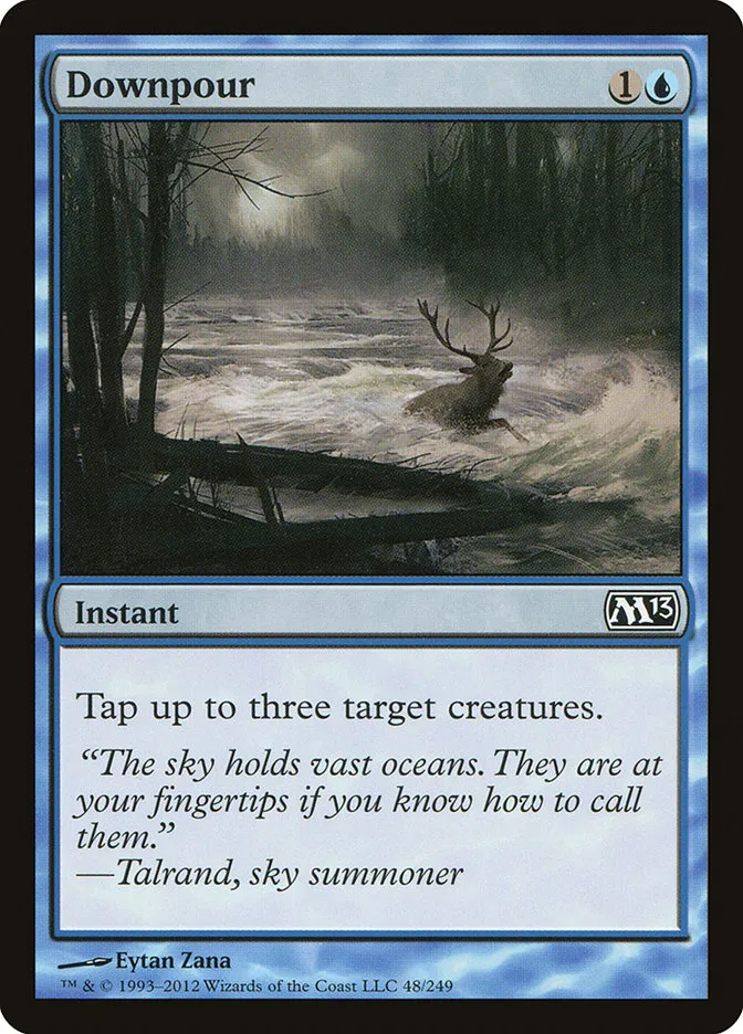 2012 Magic 2013 Downpour common #48 common card image
