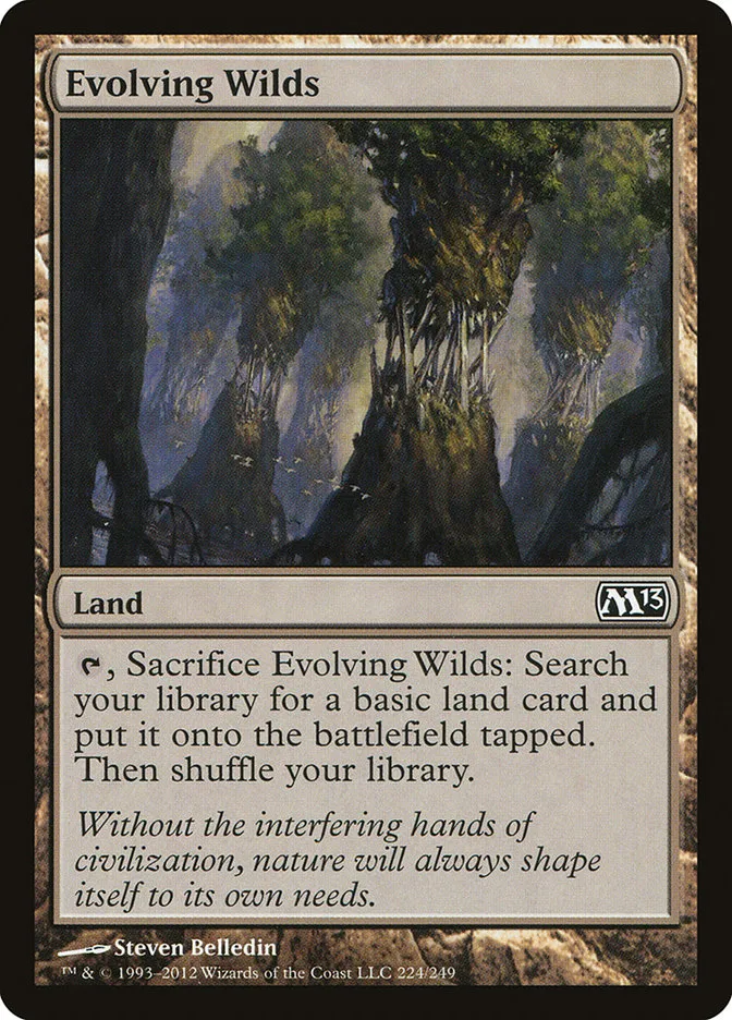 2012 Magic 2013 Evolving Wilds common #224 common card image