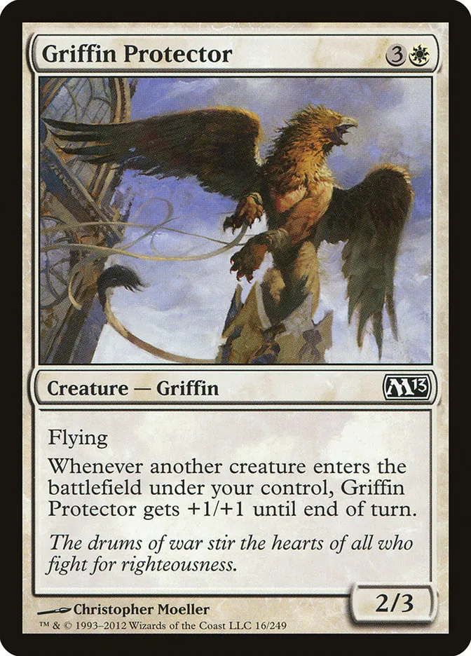 2012 Magic 2013 Griffin Protector common #16 common card image