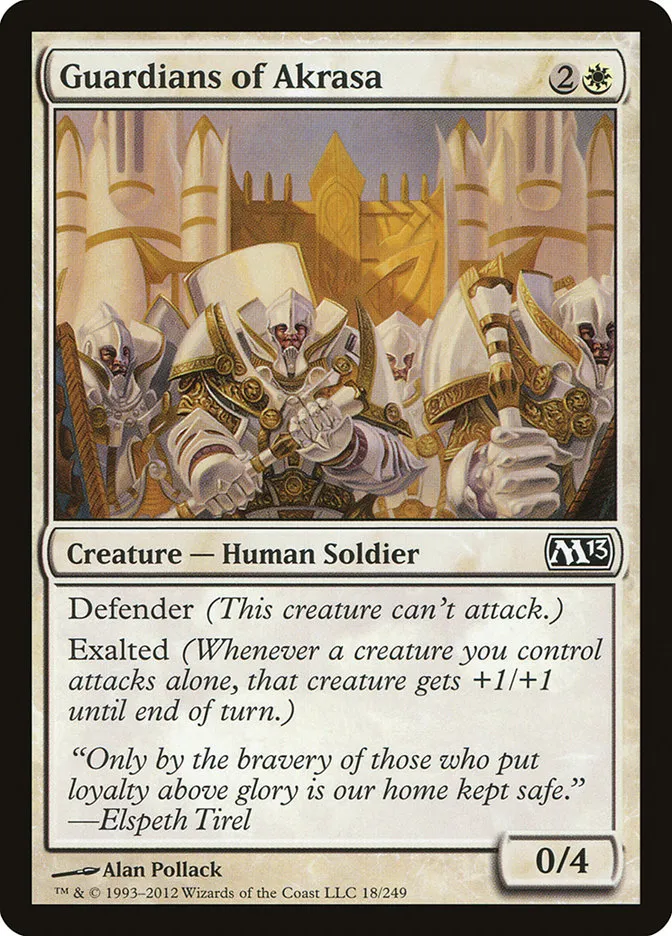 2012 Magic 2013 Guardians of Akrasa #18 common card image