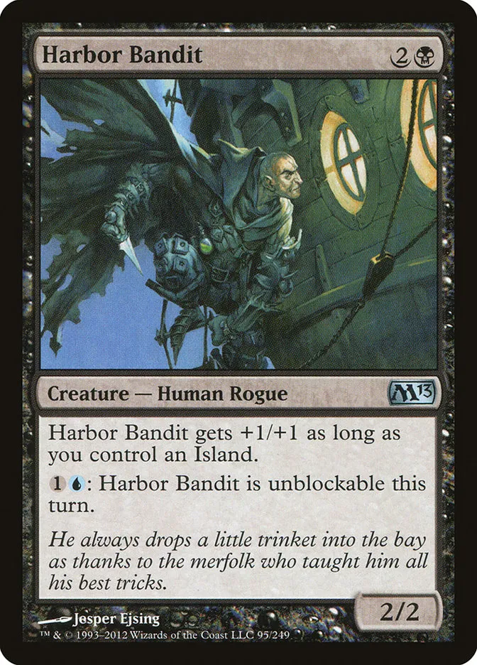 2012 Magic 2013 Harbor Bandit uncommon #95 uncommon card image