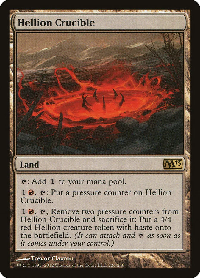 2012 Magic 2013 Hellion Crucible rare #226 rare card image