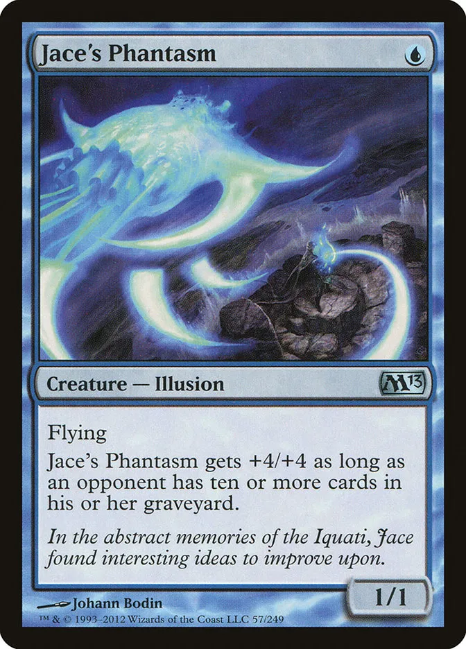2012 Magic 2013 Jace's Phantasm uncommon #57 uncommon card image
