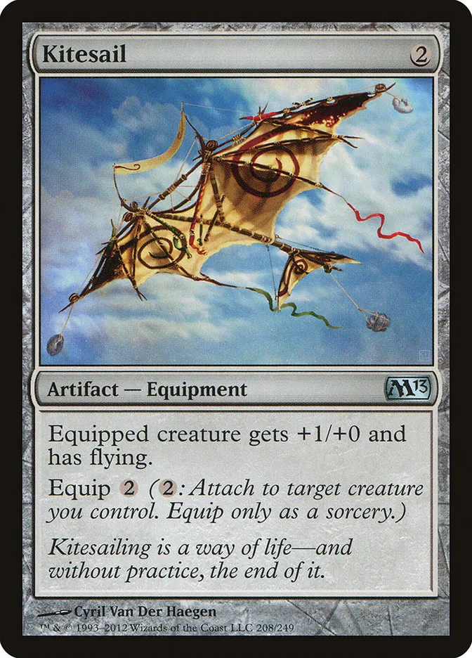 2012 Magic 2013 Kitesail uncommon #208 uncommon card image