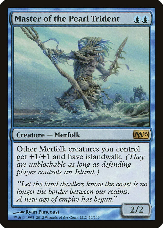 2012 Magic 2013 Master of the Pearl Trident #59 rare card image