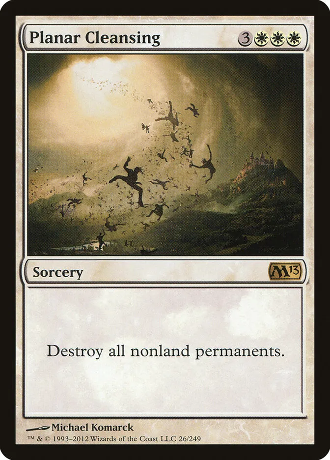 2012 Magic 2013 Planar Cleansing rare #26 rare card image