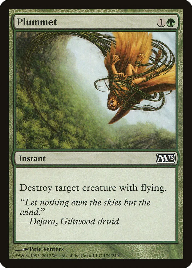 2012 Magic 2013 Plummet common #179 common card image