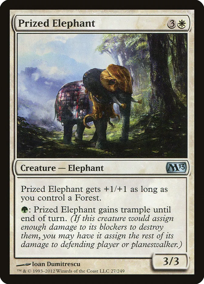 2012 Magic 2013 Prized Elephant uncommon #27 uncommon card image