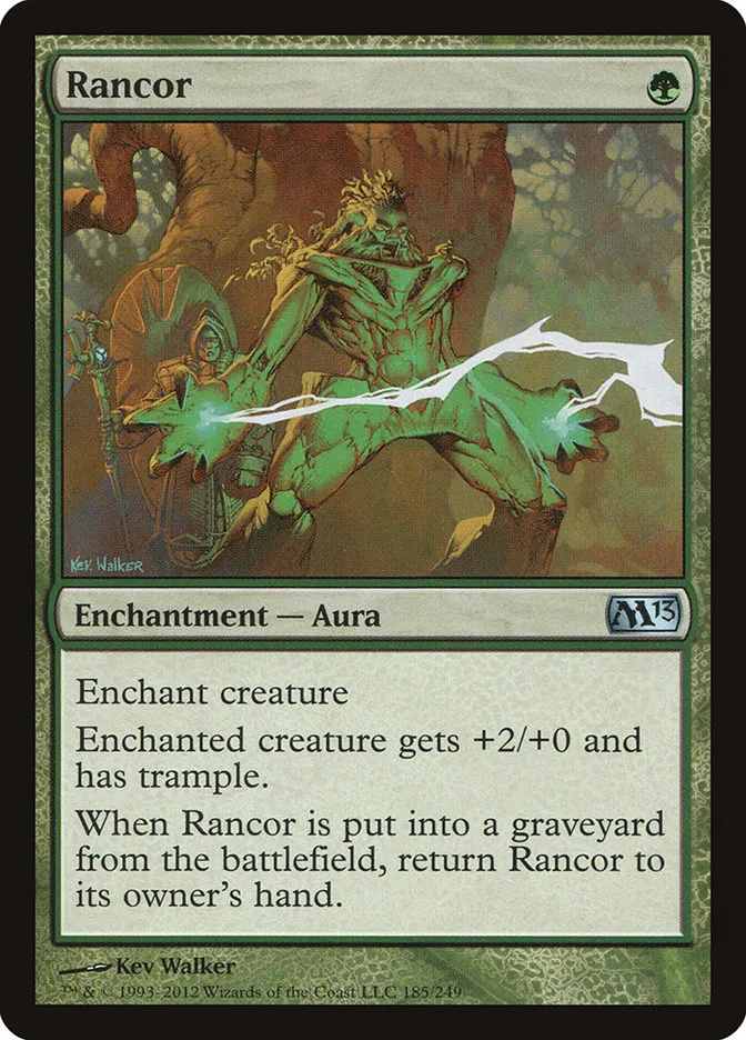 2012 Magic 2013 Rancor uncommon #185 uncommon card image