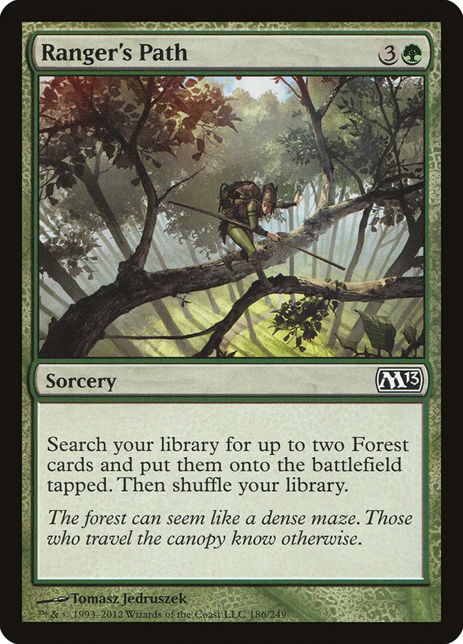 2012 Magic 2013 Ranger's Path common #186 common card image