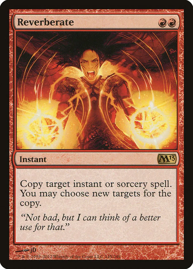 2012 Magic 2013 Reverberate rare #145 rare card image