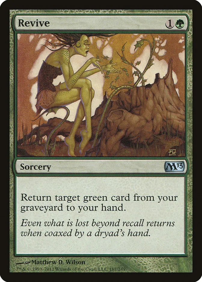 2012 Magic 2013 Revive uncommon #187 uncommon card image