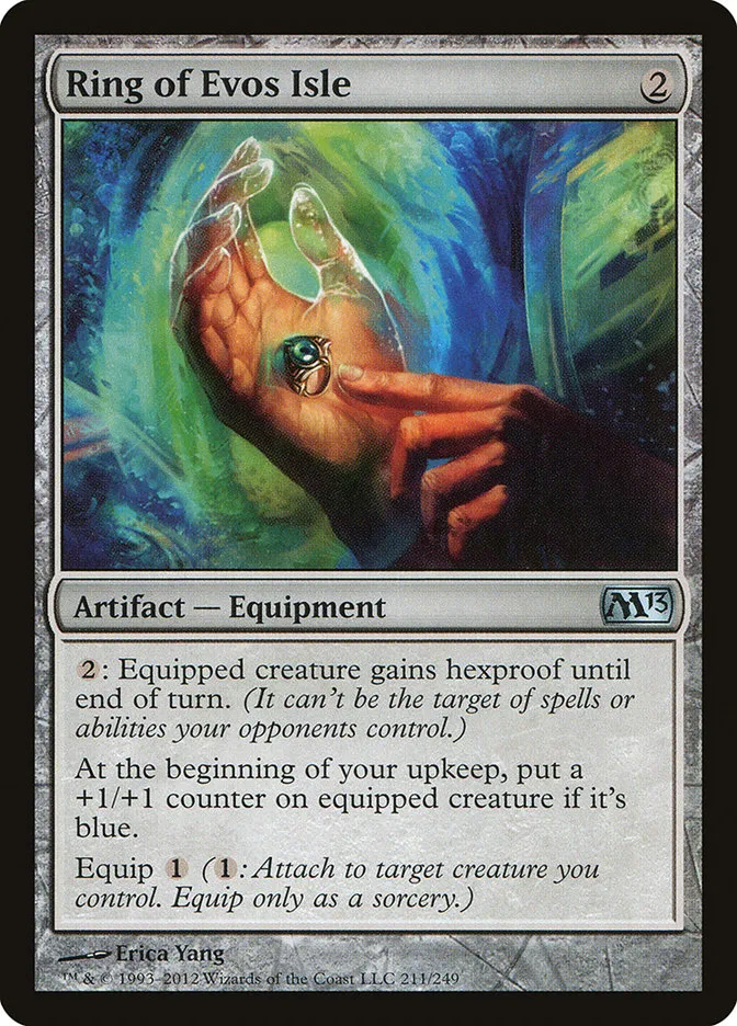 2012 Magic 2013 Ring of Evos Isle #211 uncommon card image