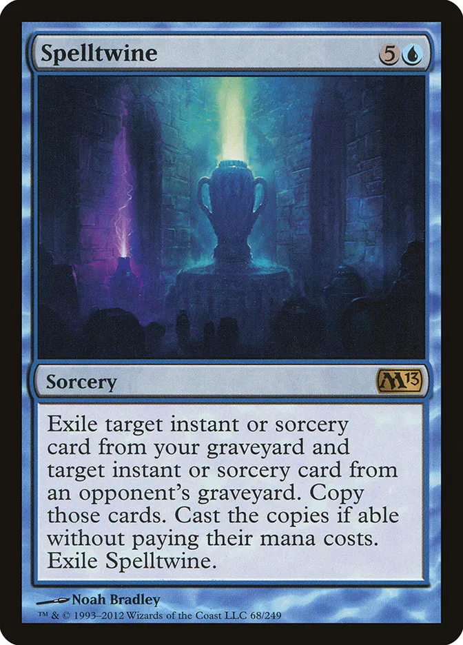 2012 Magic 2013 Spelltwine rare #68 rare card image