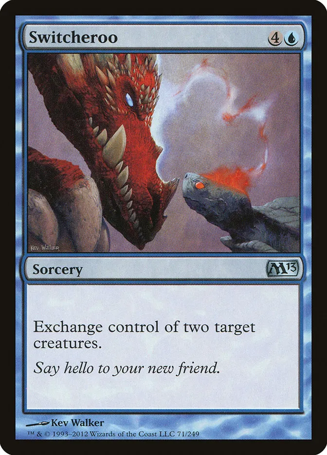 2012 Magic 2013 Switcheroo uncommon #71 uncommon card image