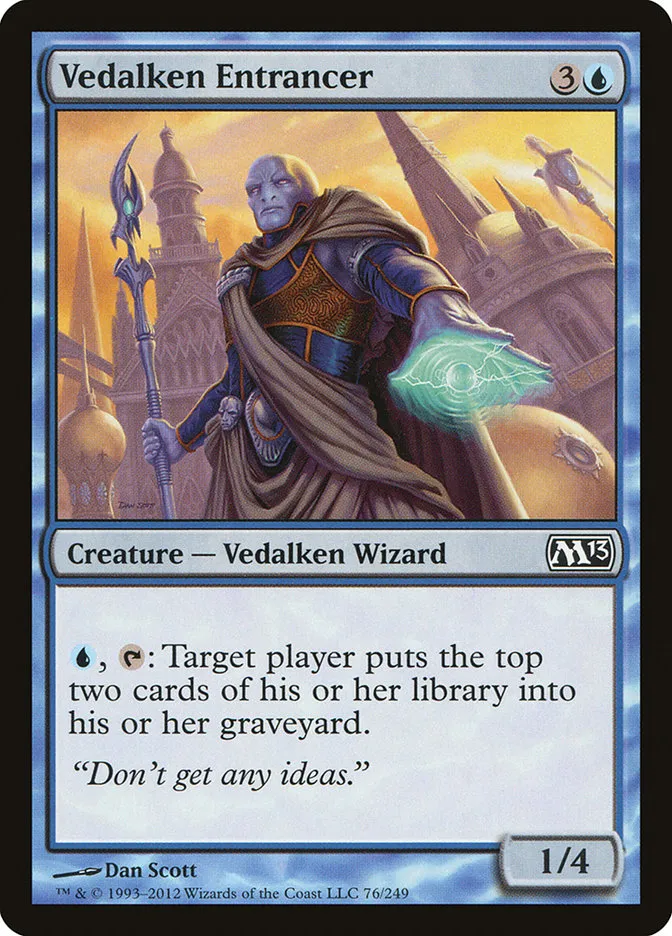2012 Magic 2013 Vedalken Entrancer common #76 common card image
