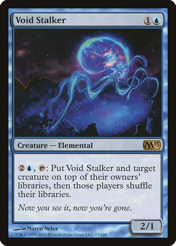 2012 Magic 2013 Void Stalker rare #77 rare card image