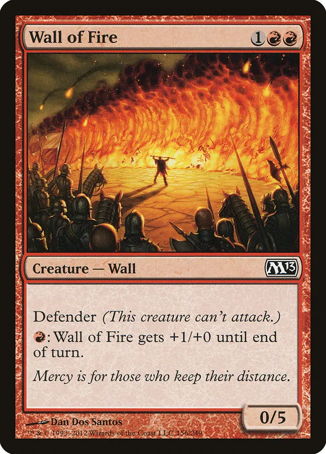 2012 Magic 2013 Wall of Fire common #156 common card image