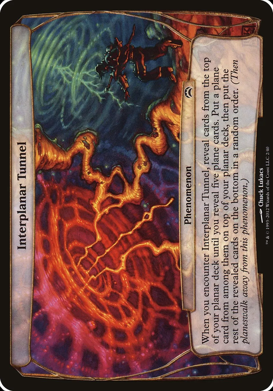 2012 Planechase 2012 Planes Interplanar Tunnel common #2 common card image