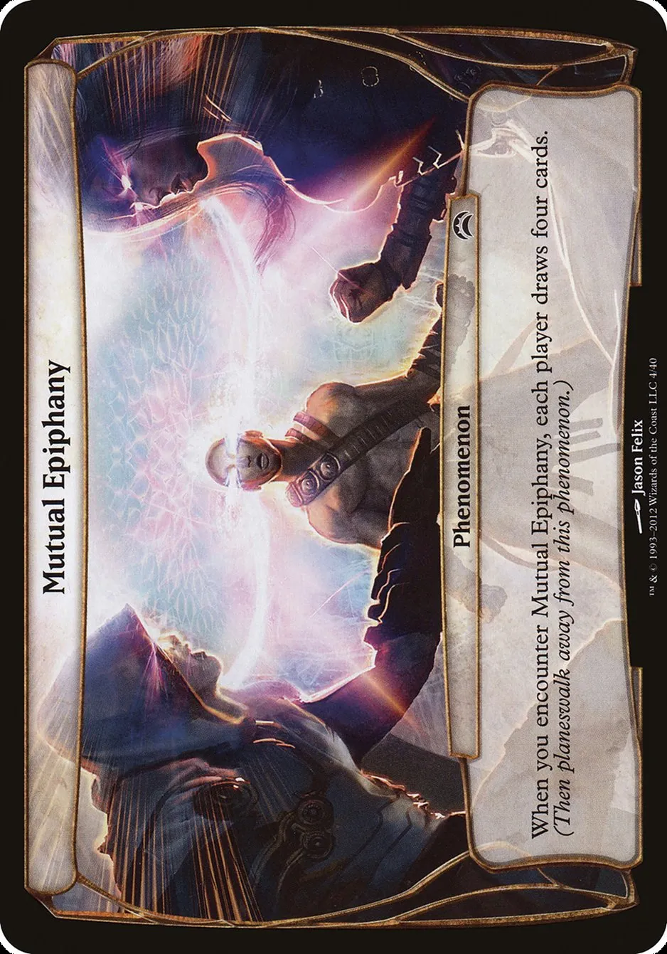 2012 Planechase 2012 Planes Mutual Epiphany common #4 common card image