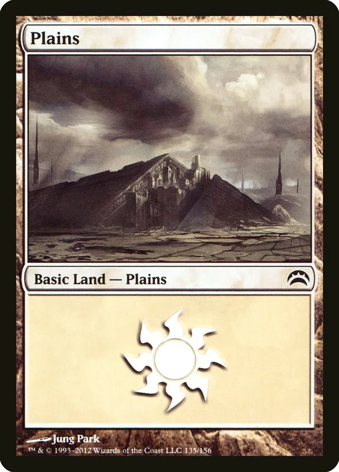 2012 Planechase 2012 Plains common #135 common card image