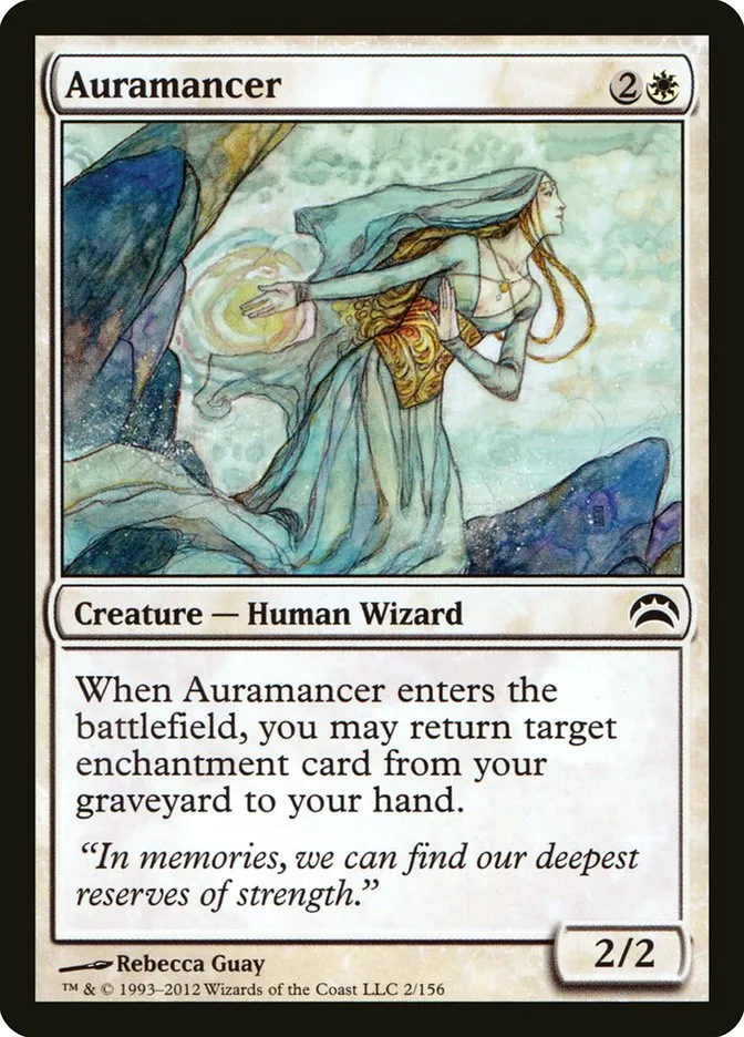 2012 Planechase 2012 Auramancer common #2 common card image