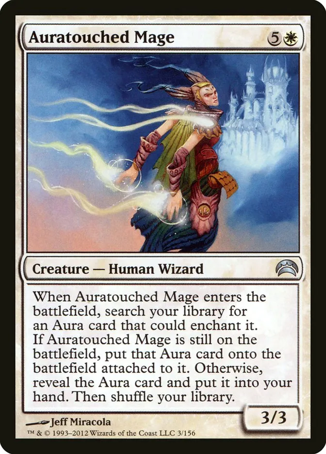 2012 Planechase 2012 Auratouched Mage uncommon #3 uncommon card image
