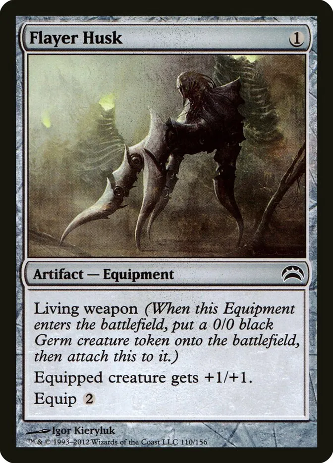 2012 Planechase 2012 Flayer Husk common #110 common card image