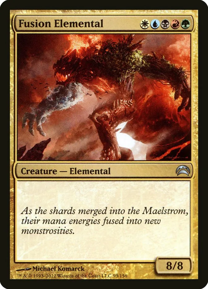 2012 Planechase 2012 Fusion Elemental uncommon #93 uncommon card image