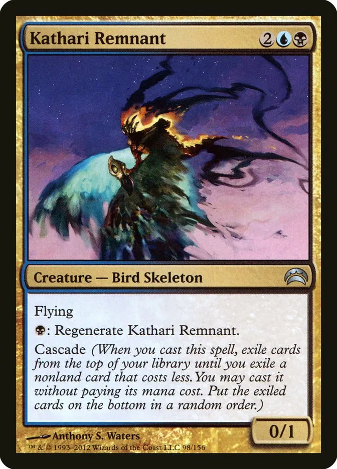 2012 Planechase 2012 Kathari Remnant #98 uncommon card image