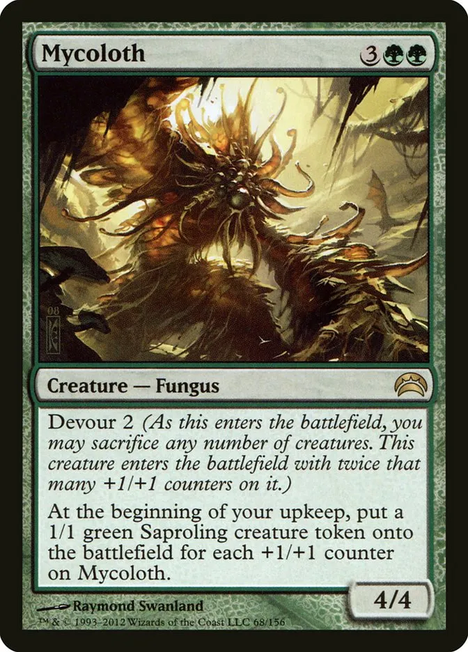 2012 Planechase 2012 Mycoloth #68 rare card image