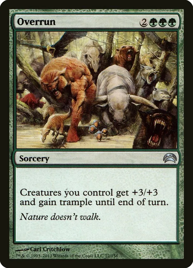 2012 Planechase 2012 Overrun uncommon #72 uncommon card image