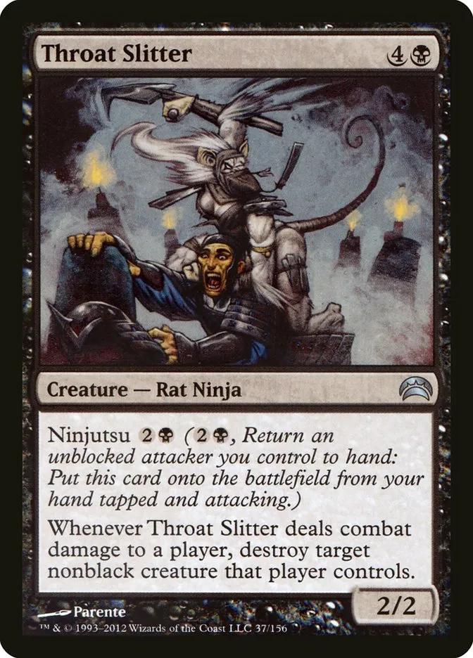 2012 Planechase 2012 Throat Slitter uncommon #37 uncommon card image