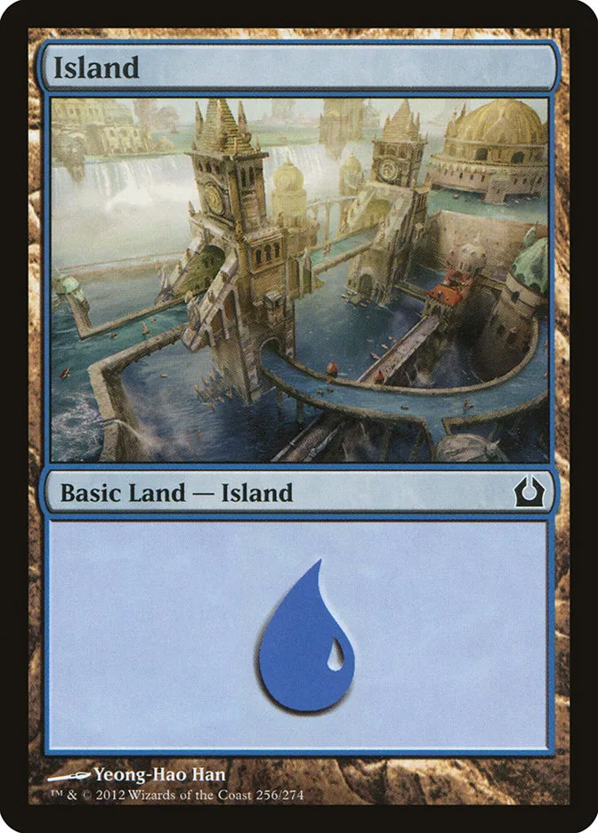 2012 Return to Ravnica Island common #256 common card image