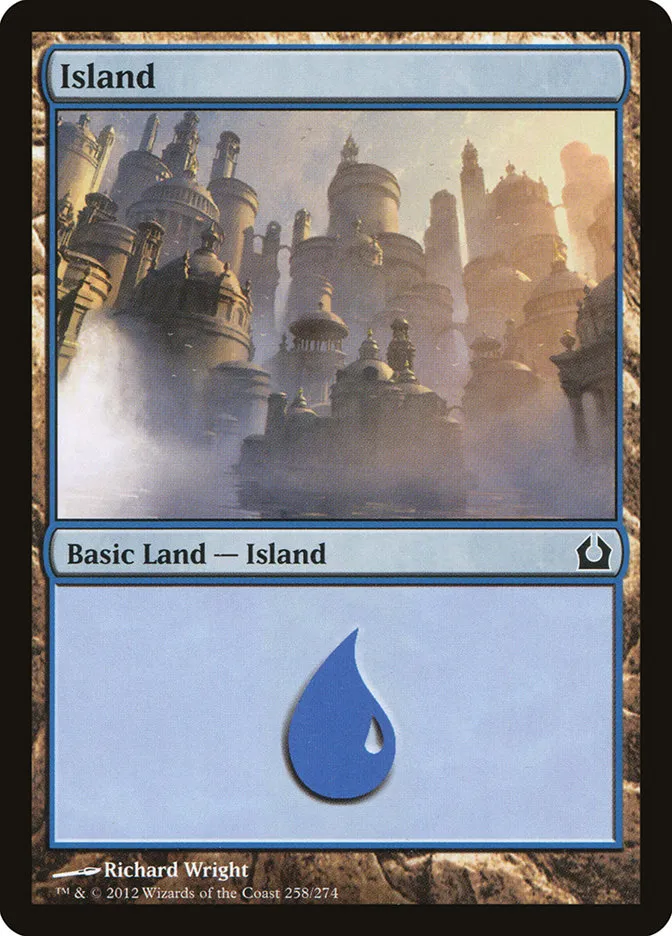 2012 Return to Ravnica Island common #258 common card image