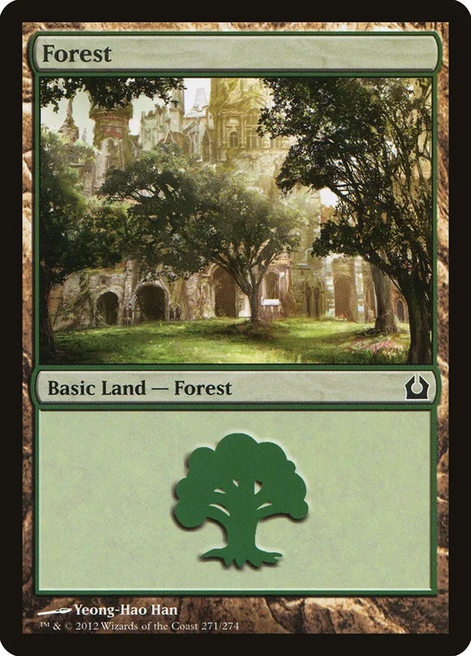 2012 Return to Ravnica Forest common #271 common card image