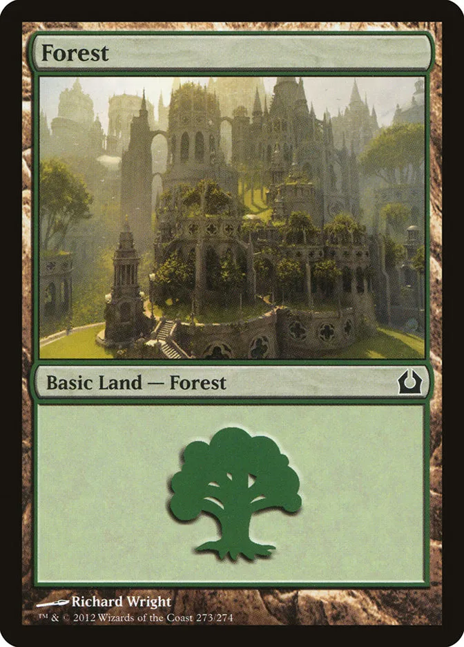 2012 Return to Ravnica Forest common #273 common card image